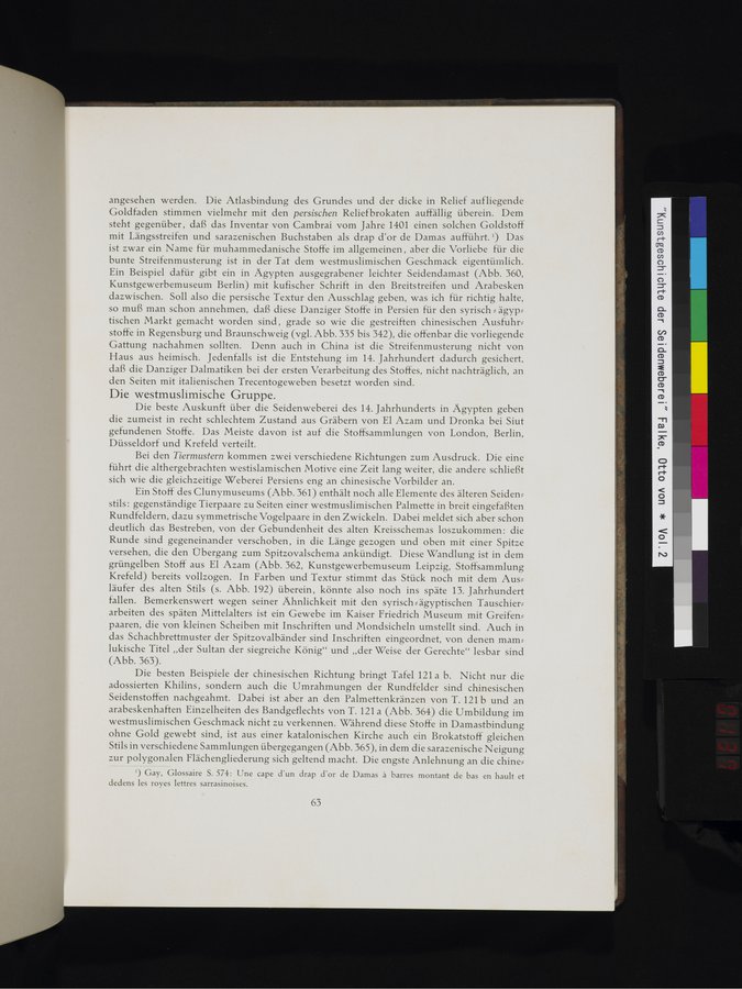 Kunstgeschichte der Seidenweberei : vol.2 / 137 ページ（カラー画像）