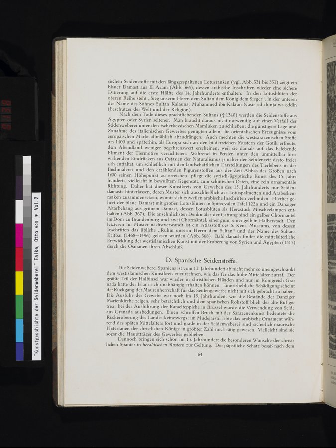 Kunstgeschichte der Seidenweberei : vol.2 / 138 ページ（カラー画像）