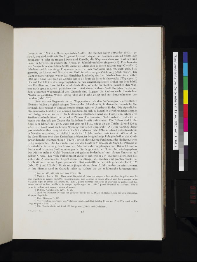 Kunstgeschichte der Seidenweberei : vol.2 / 141 ページ（カラー画像）