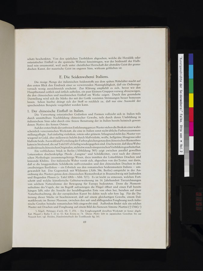 Kunstgeschichte der Seidenweberei : vol.2 / 151 ページ（カラー画像）