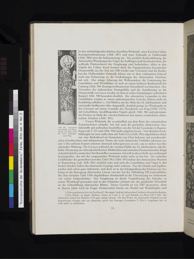 Kunstgeschichte der Seidenweberei : vol.2 / 152 ページ（カラー画像）