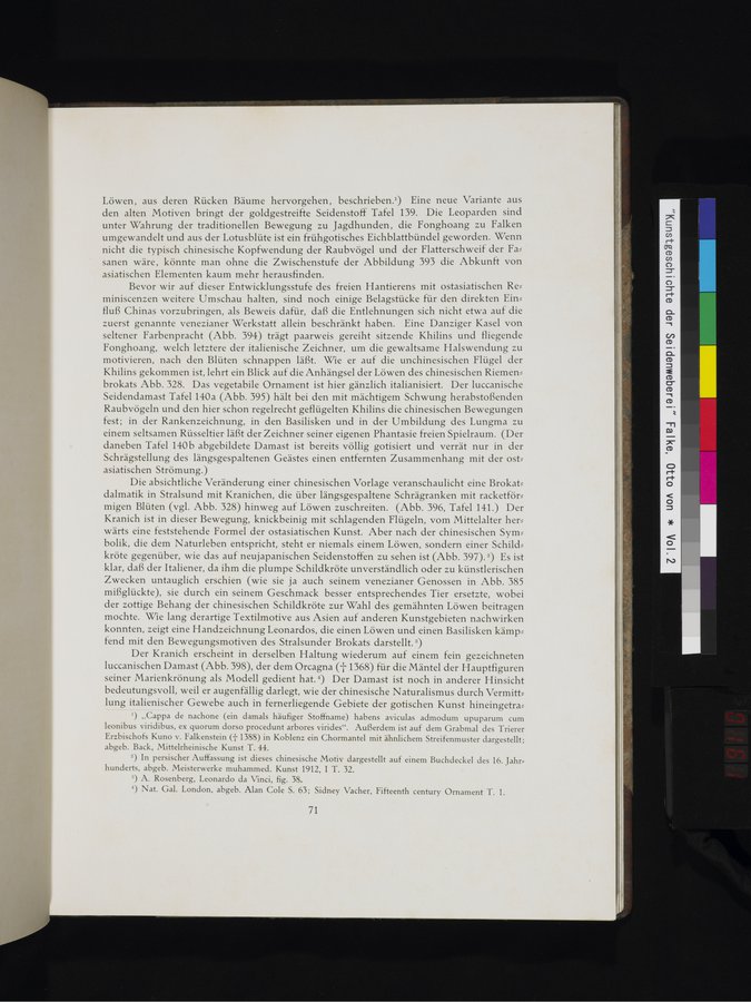 Kunstgeschichte der Seidenweberei : vol.2 / 161 ページ（カラー画像）