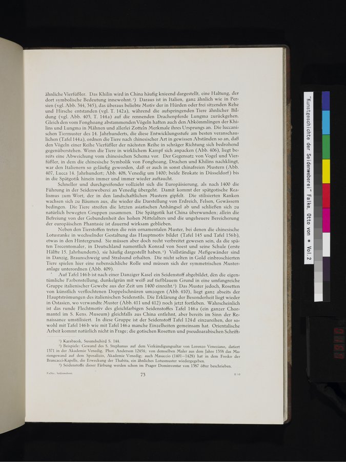 Kunstgeschichte der Seidenweberei : vol.2 / Page 167 (Color Image)