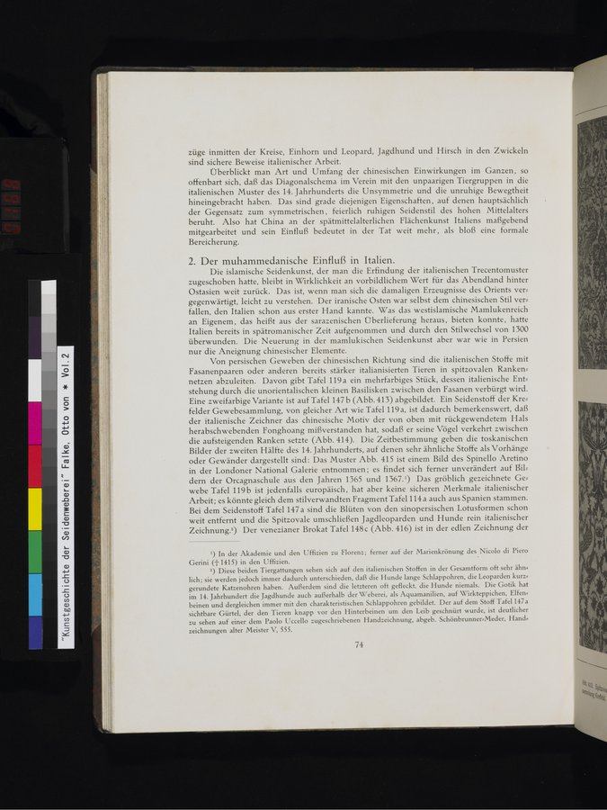 Kunstgeschichte der Seidenweberei : vol.2 / 168 ページ（カラー画像）