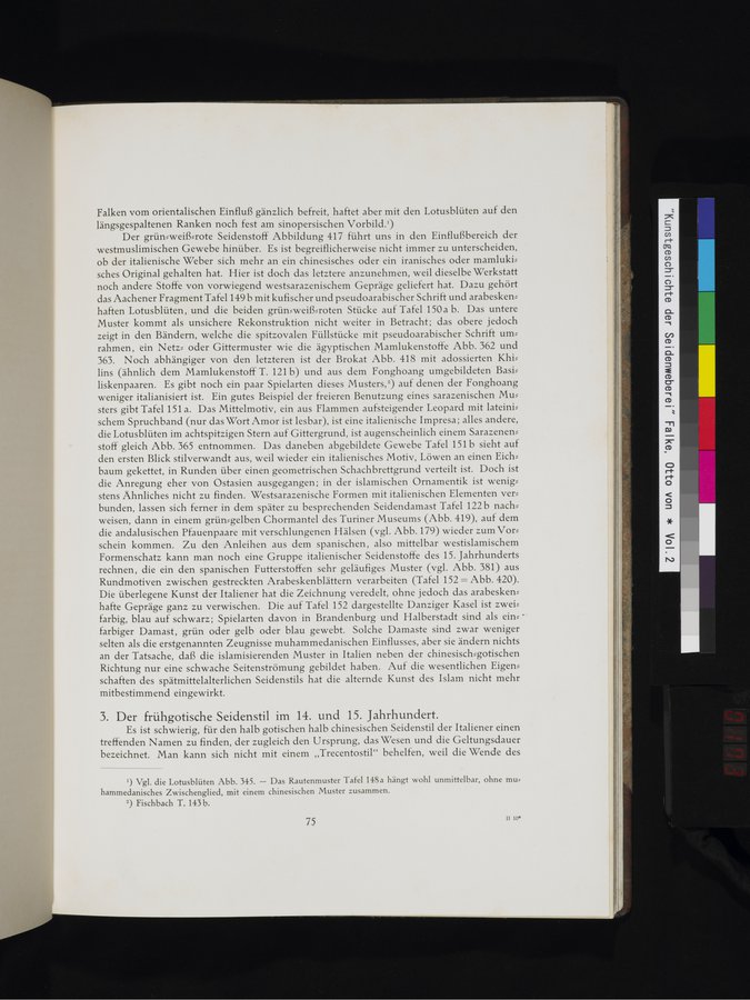 Kunstgeschichte der Seidenweberei : vol.2 / 173 ページ（カラー画像）