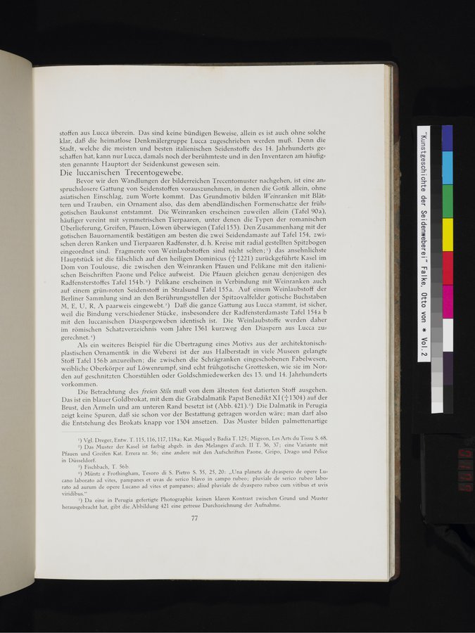 Kunstgeschichte der Seidenweberei : vol.2 / 177 ページ（カラー画像）