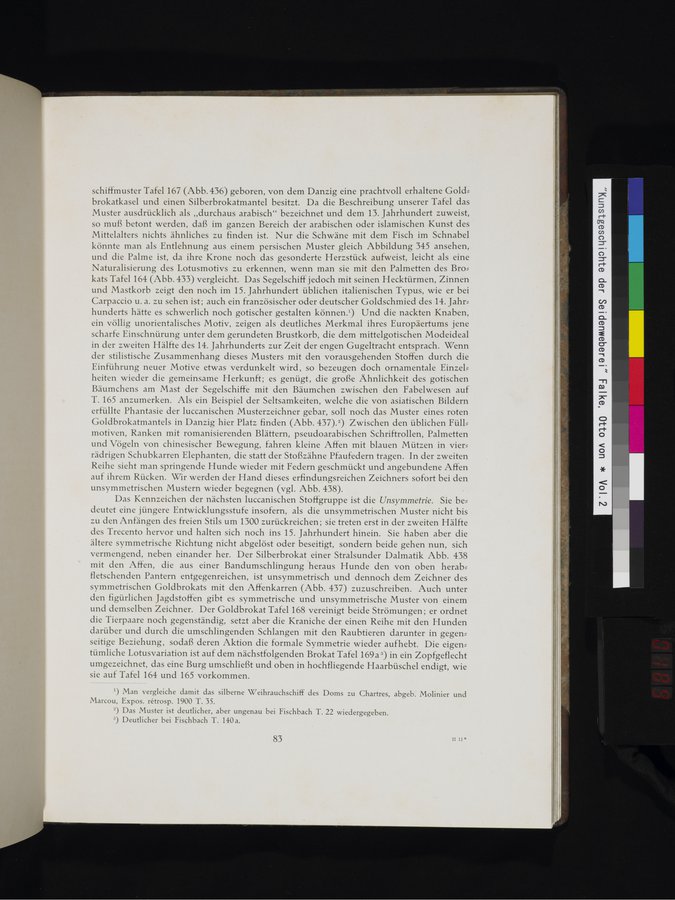 Kunstgeschichte der Seidenweberei : vol.2 / 189 ページ（カラー画像）