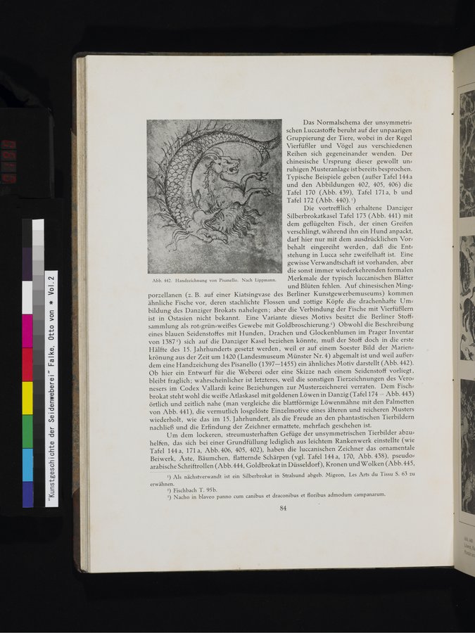 Kunstgeschichte der Seidenweberei : vol.2 / 190 ページ（カラー画像）