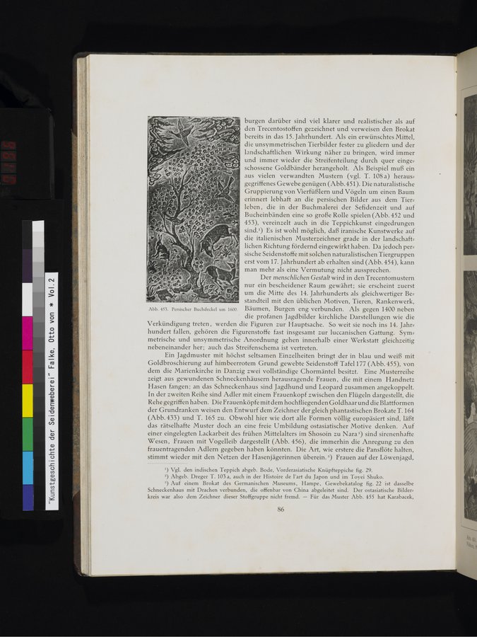 Kunstgeschichte der Seidenweberei : vol.2 / Page 196 (Color Image)
