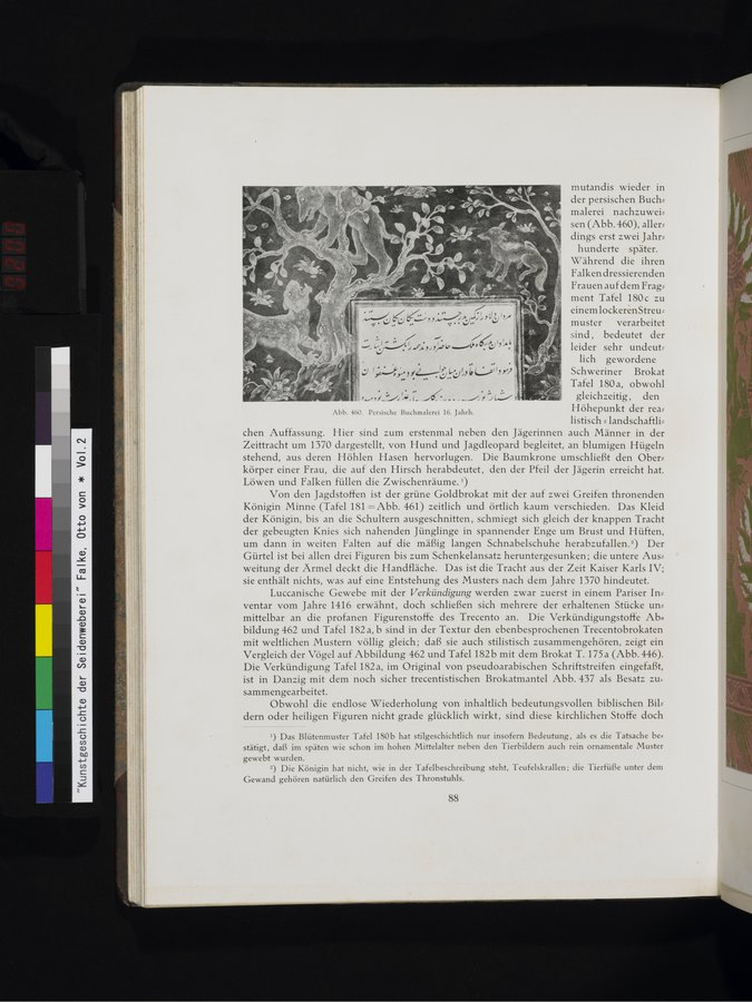 Kunstgeschichte der Seidenweberei : vol.2 / 200 ページ（カラー画像）