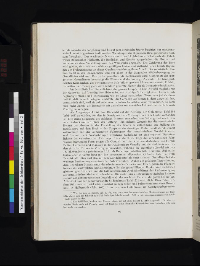 Kunstgeschichte der Seidenweberei : vol.2 / 206 ページ（カラー画像）