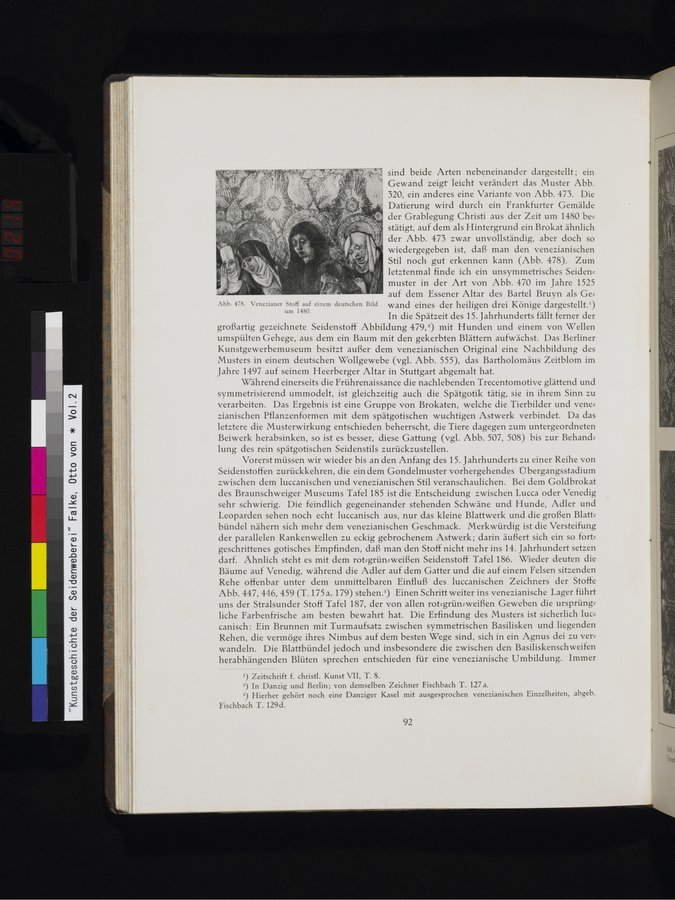 Kunstgeschichte der Seidenweberei : vol.2 / 214 ページ（カラー画像）