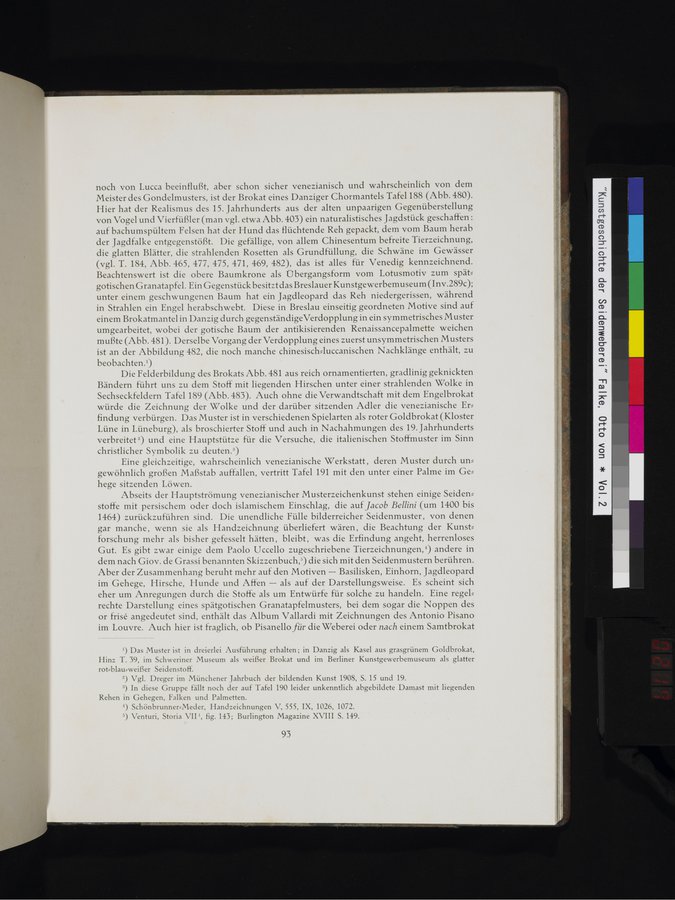 Kunstgeschichte der Seidenweberei : vol.2 / 217 ページ（カラー画像）
