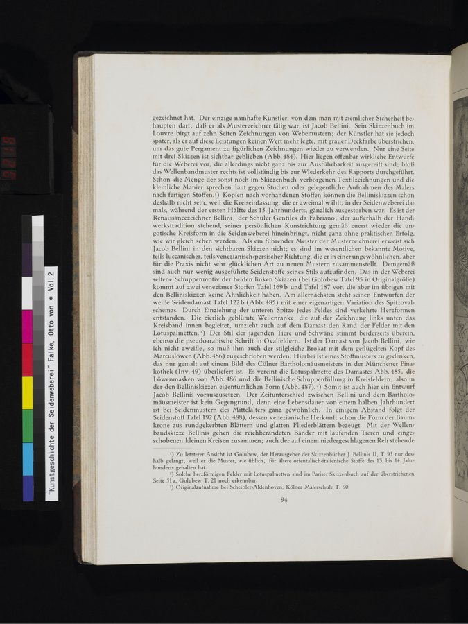 Kunstgeschichte der Seidenweberei : vol.2 / 218 ページ（カラー画像）