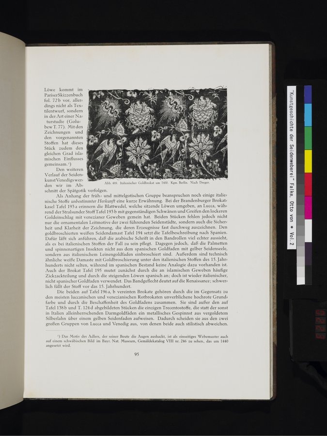 Kunstgeschichte der Seidenweberei : vol.2 / Page 223 (Color Image)