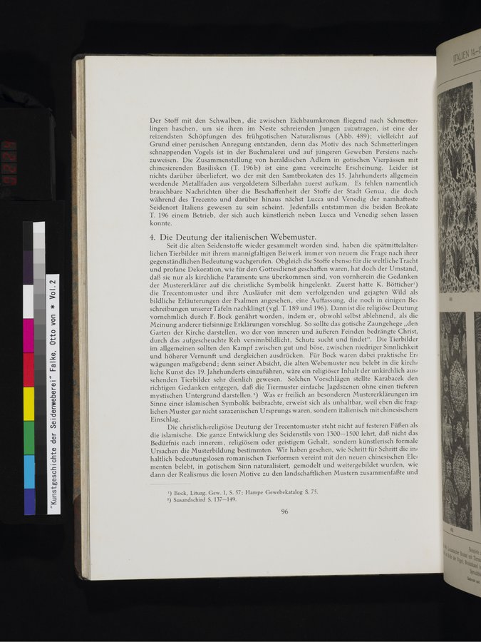 Kunstgeschichte der Seidenweberei : vol.2 / 224 ページ（カラー画像）