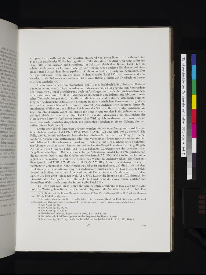Kunstgeschichte der Seidenweberei : vol.2 / 229 ページ（カラー画像）