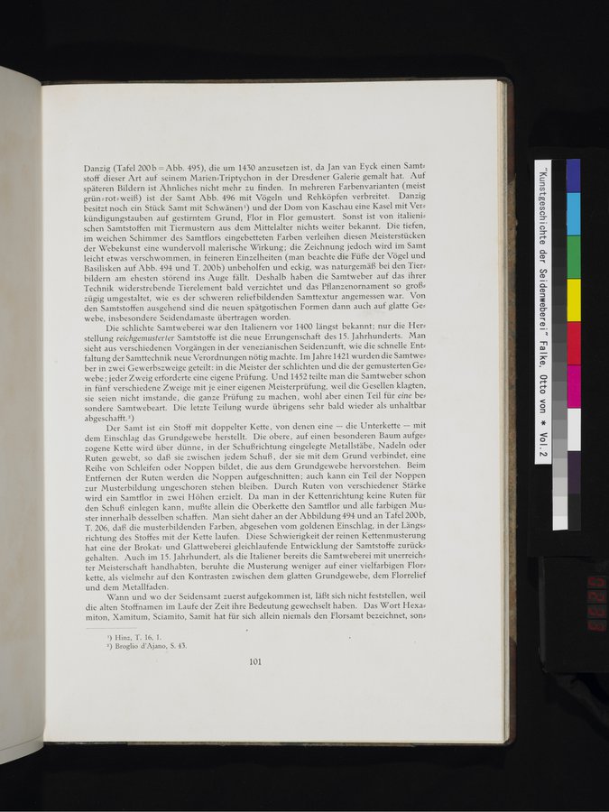 Kunstgeschichte der Seidenweberei : vol.2 / 233 ページ（カラー画像）