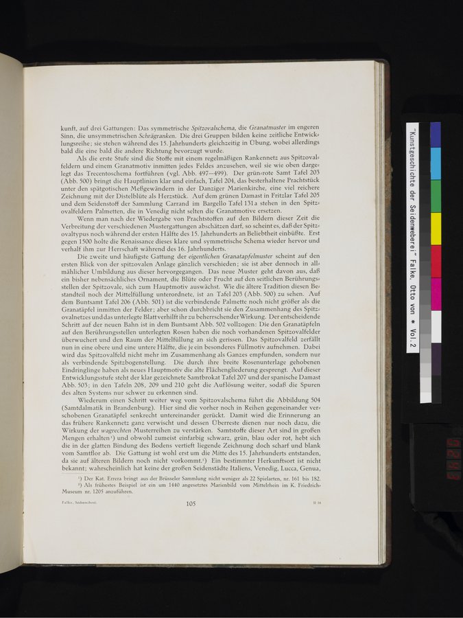 Kunstgeschichte der Seidenweberei : vol.2 / 243 ページ（カラー画像）