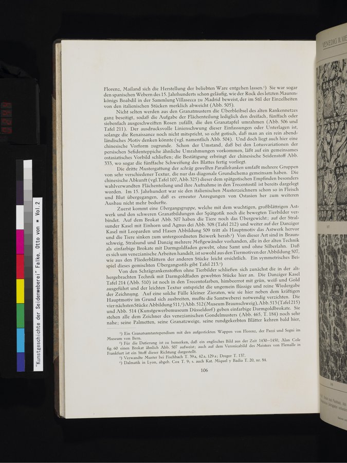 Kunstgeschichte der Seidenweberei : vol.2 / 244 ページ（カラー画像）