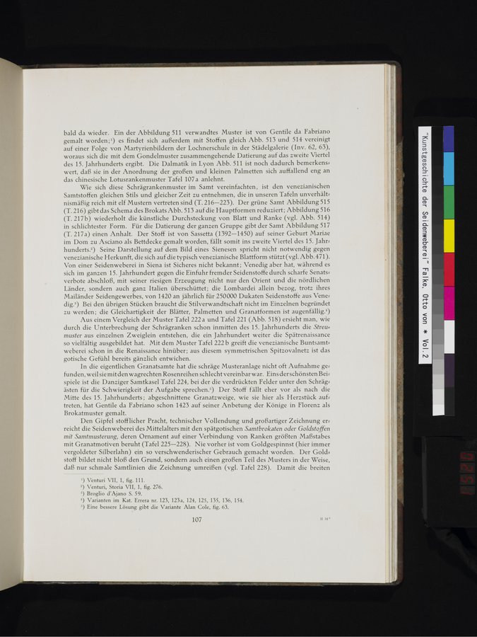Kunstgeschichte der Seidenweberei : vol.2 / 251 ページ（カラー画像）