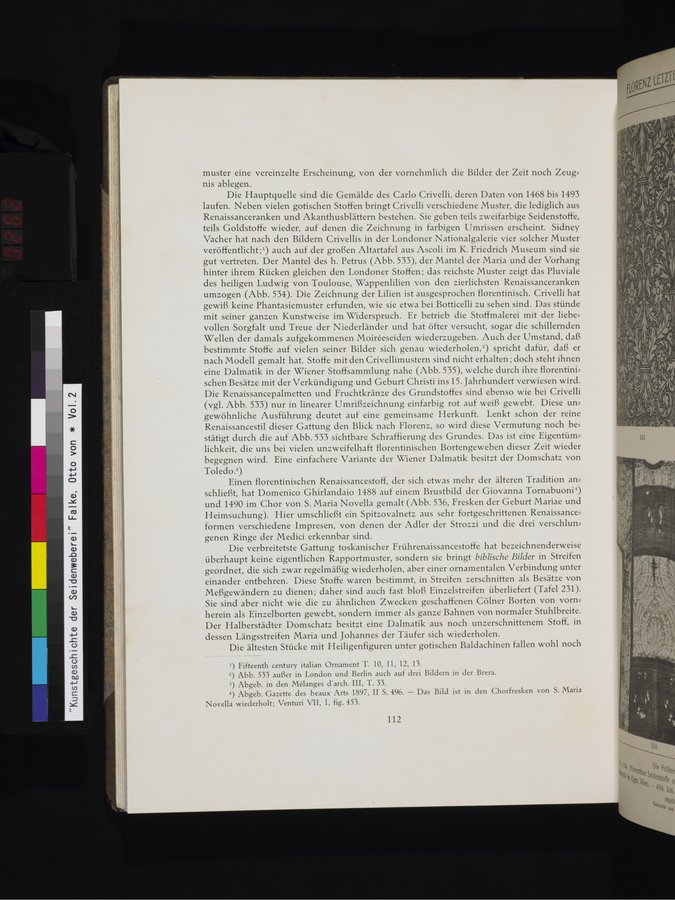 Kunstgeschichte der Seidenweberei : vol.2 / 262 ページ（カラー画像）