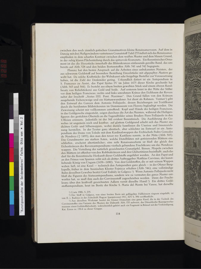 Kunstgeschichte der Seidenweberei : vol.2 / 268 ページ（カラー画像）
