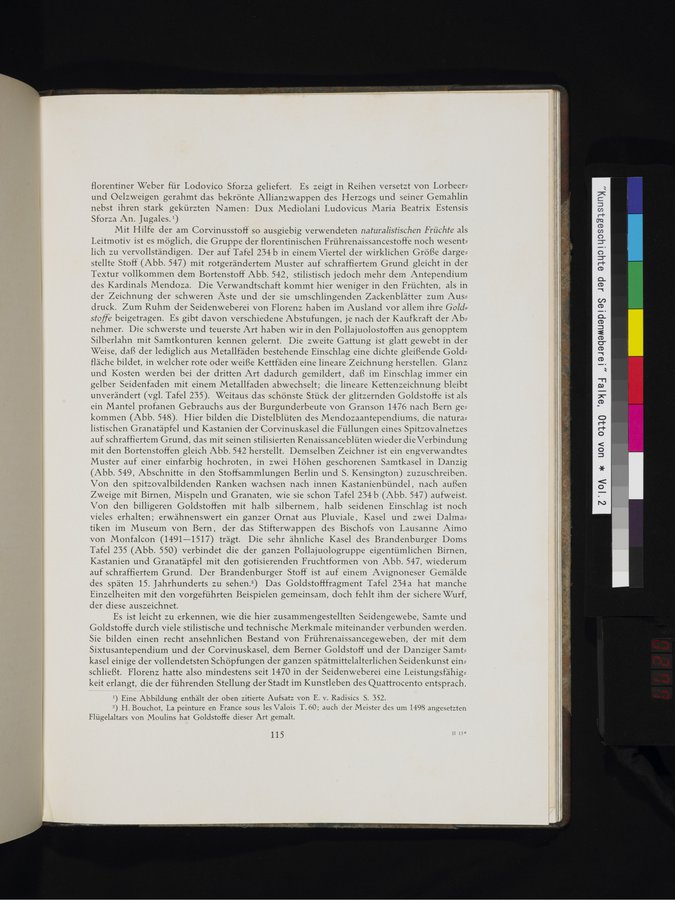 Kunstgeschichte der Seidenweberei : vol.2 / 277 ページ（カラー画像）