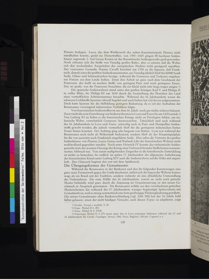 Kunstgeschichte der Seidenweberei : vol.2 / 284 ページ（カラー画像）