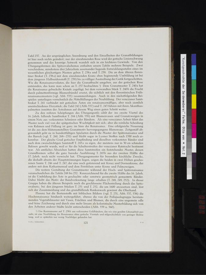 Kunstgeschichte der Seidenweberei : vol.2 / 287 ページ（カラー画像）