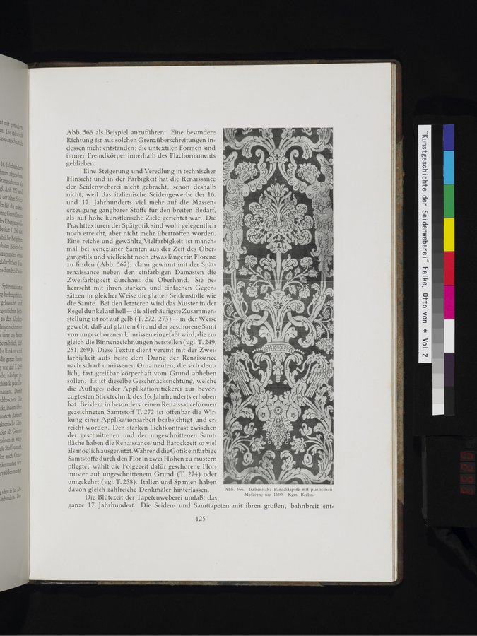 Kunstgeschichte der Seidenweberei : vol.2 / 293 ページ（カラー画像）