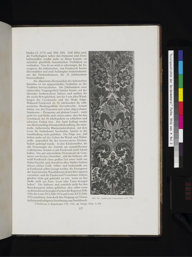 Kunstgeschichte der Seidenweberei : vol.2 / 297 ページ（カラー画像）