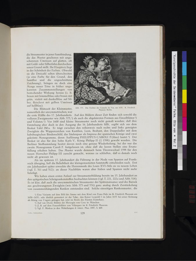 Kunstgeschichte der Seidenweberei : vol.2 / 301 ページ（カラー画像）