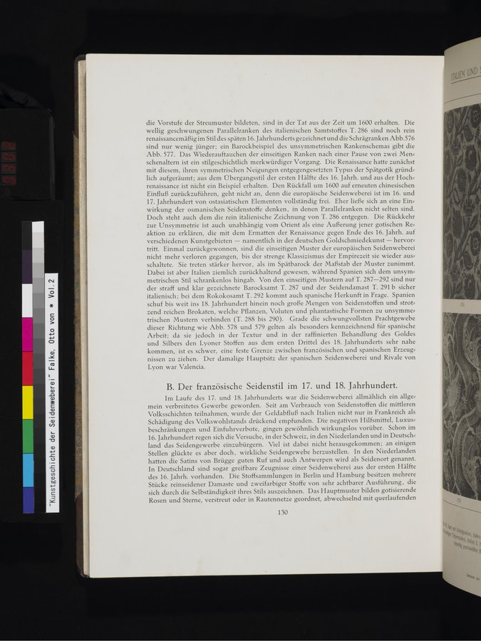 Kunstgeschichte der Seidenweberei : vol.2 / Page 302 (Color Image)