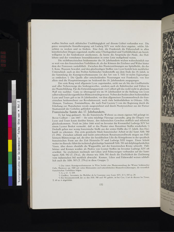 Kunstgeschichte der Seidenweberei : vol.2 / 306 ページ（カラー画像）