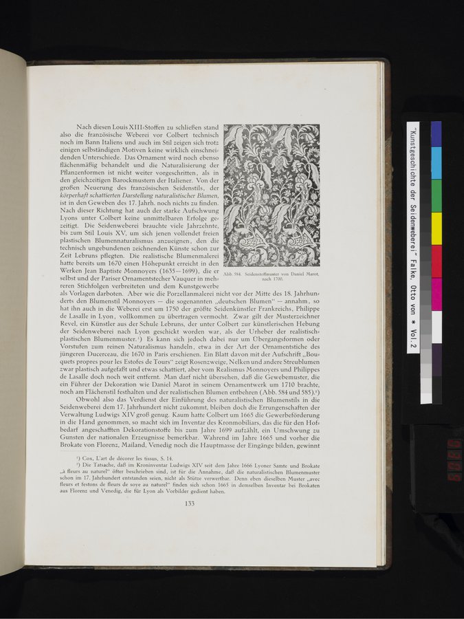 Kunstgeschichte der Seidenweberei : vol.2 / 309 ページ（カラー画像）