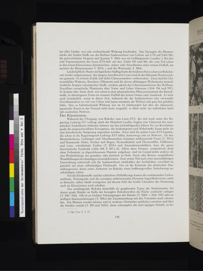 Kunstgeschichte der Seidenweberei : vol.2 / 320 ページ（カラー画像）