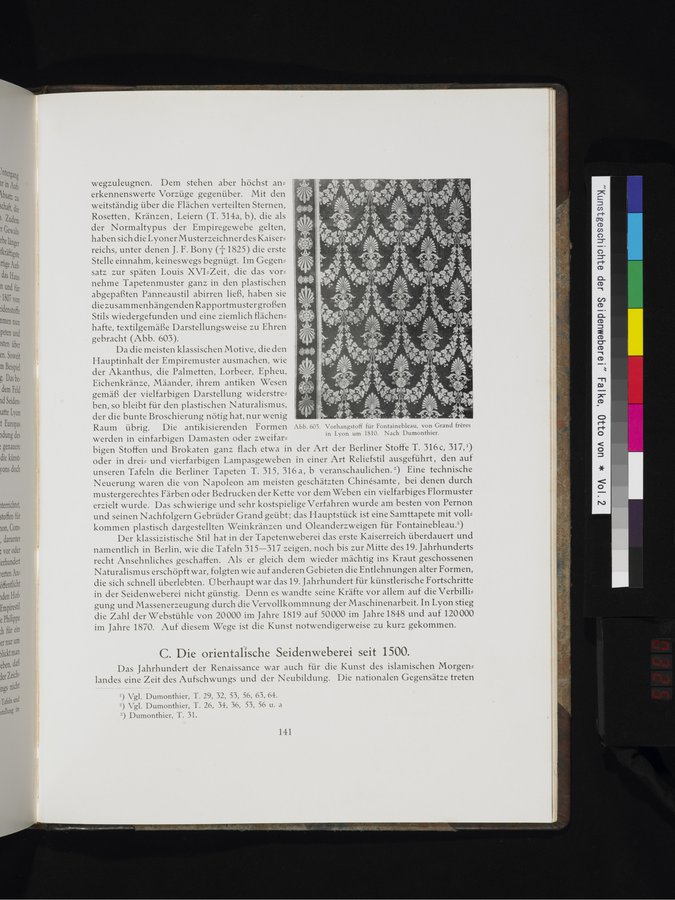 Kunstgeschichte der Seidenweberei : vol.2 / Page 325 (Color Image)
