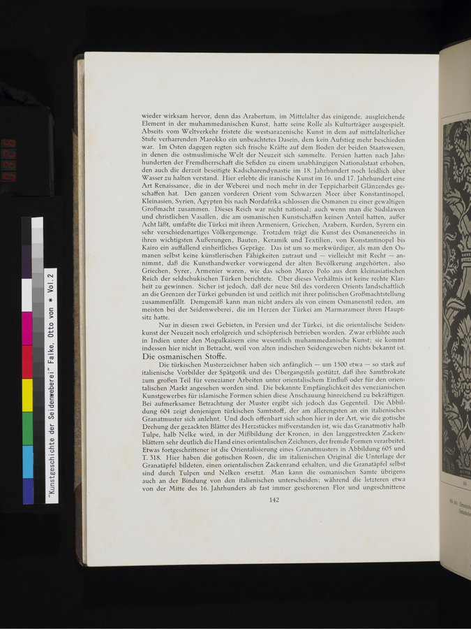 Kunstgeschichte der Seidenweberei : vol.2 / 326 ページ（カラー画像）
