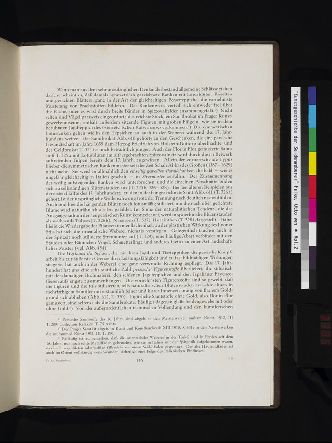 Kunstgeschichte der Seidenweberei : vol.2 / Page 335 (Color Image)