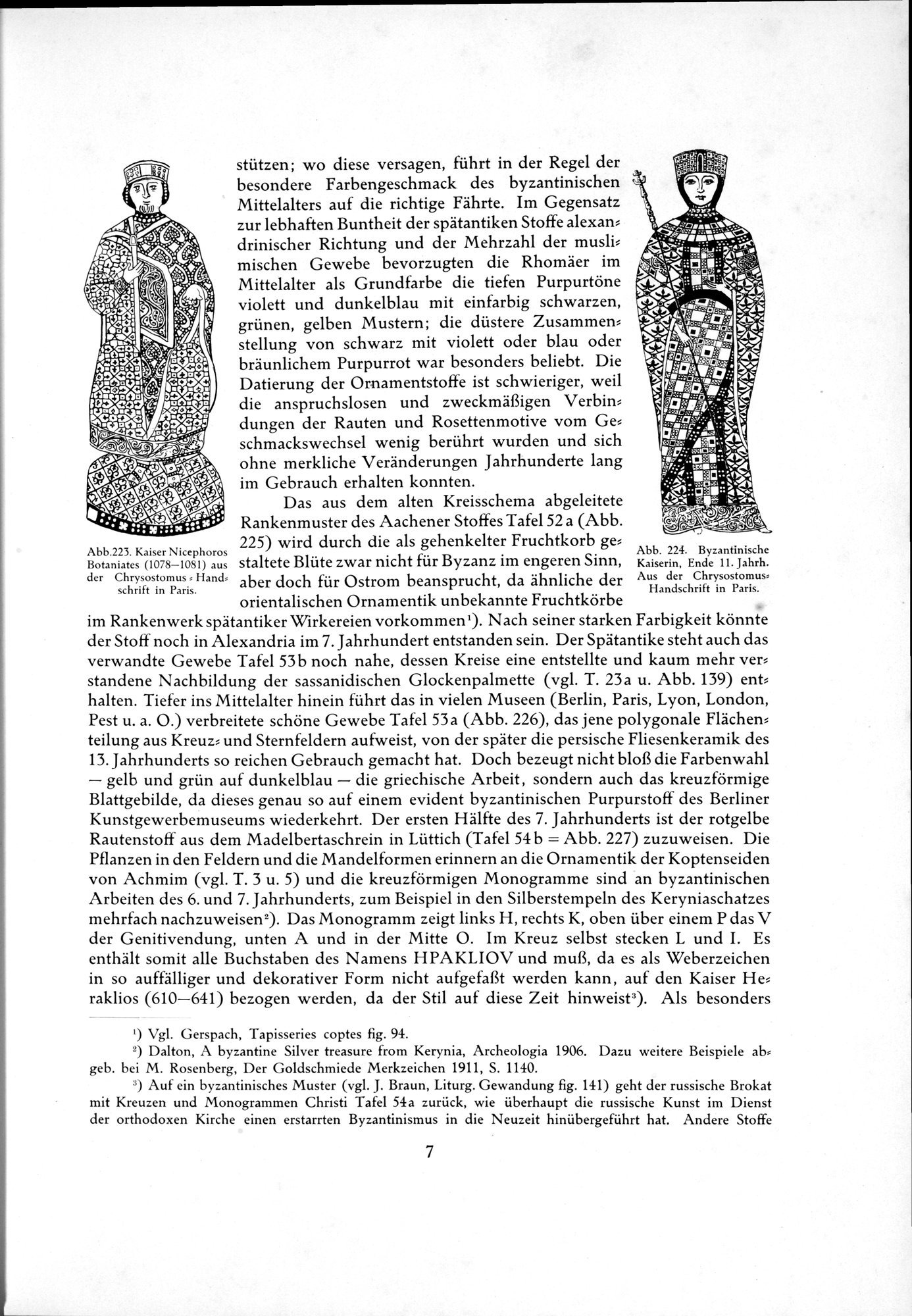 Kunstgeschichte der Seidenweberei : vol.2 / 23 ページ（白黒高解像度画像）