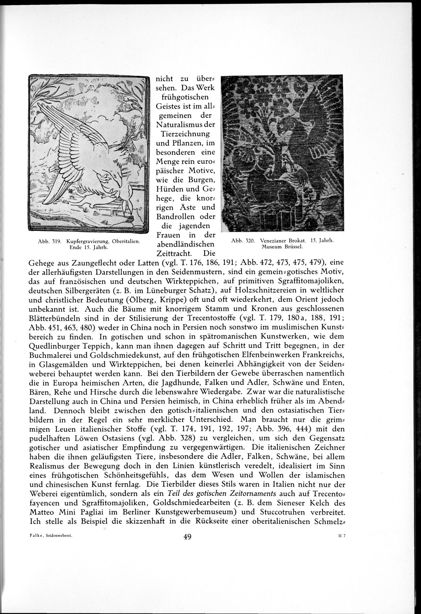 Kunstgeschichte der Seidenweberei : vol.2 / Page 105 (Grayscale High Resolution Image)