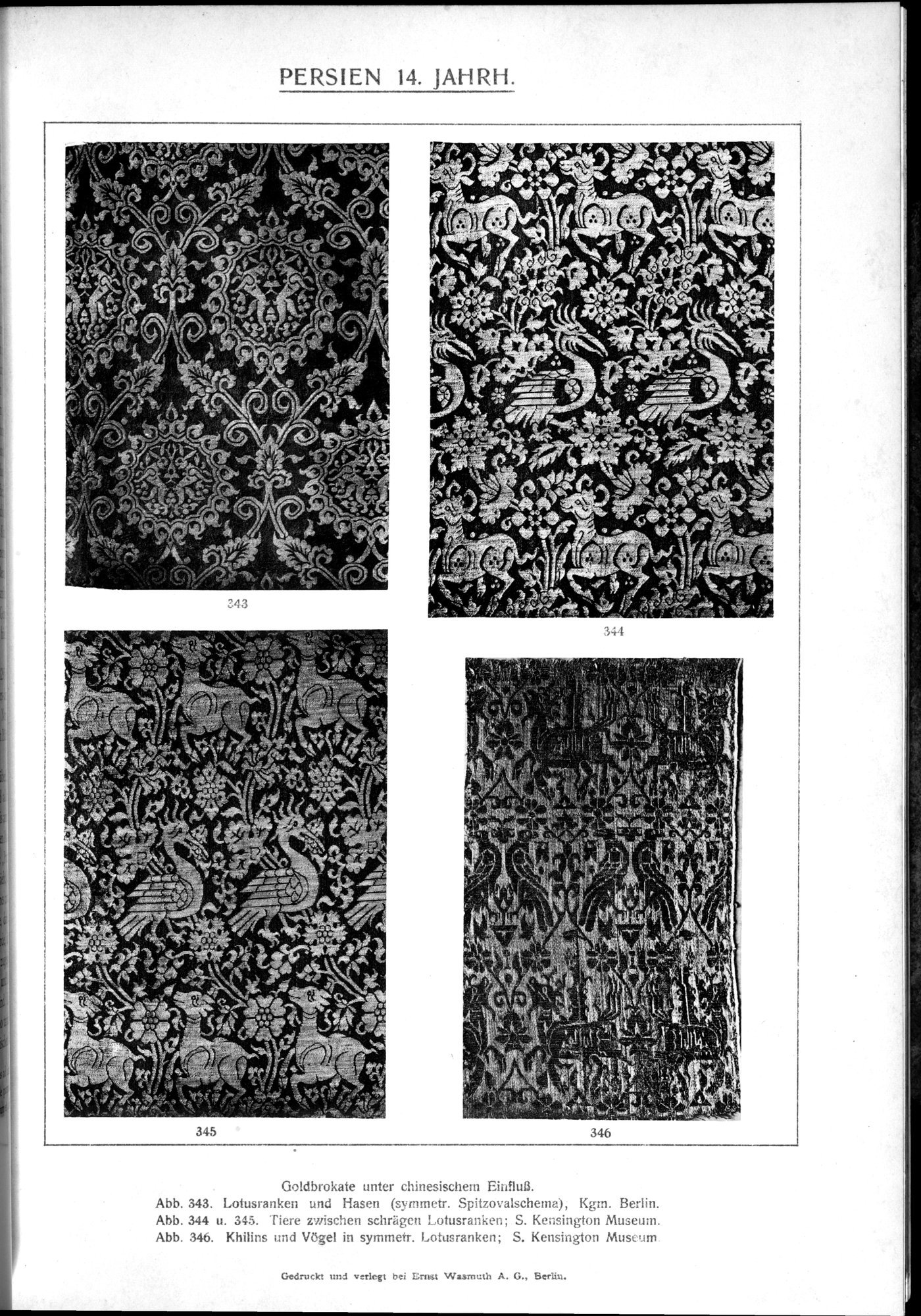Kunstgeschichte der Seidenweberei : vol.2 / Page 123 (Grayscale High Resolution Image)
