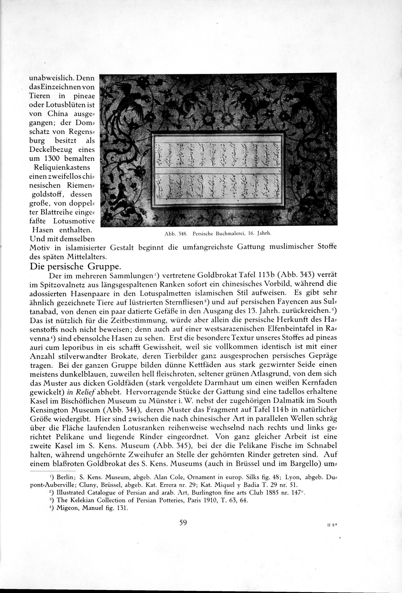 Kunstgeschichte der Seidenweberei : vol.2 / Page 125 (Grayscale High Resolution Image)