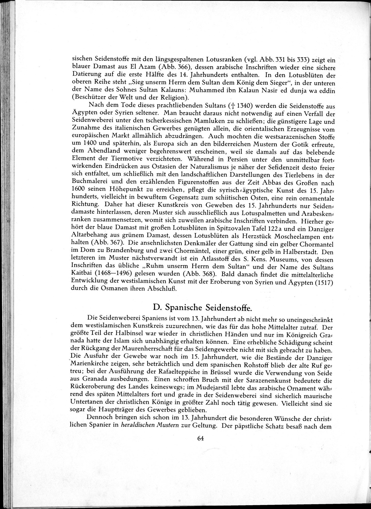 Kunstgeschichte der Seidenweberei : vol.2 / 138 ページ（白黒高解像度画像）