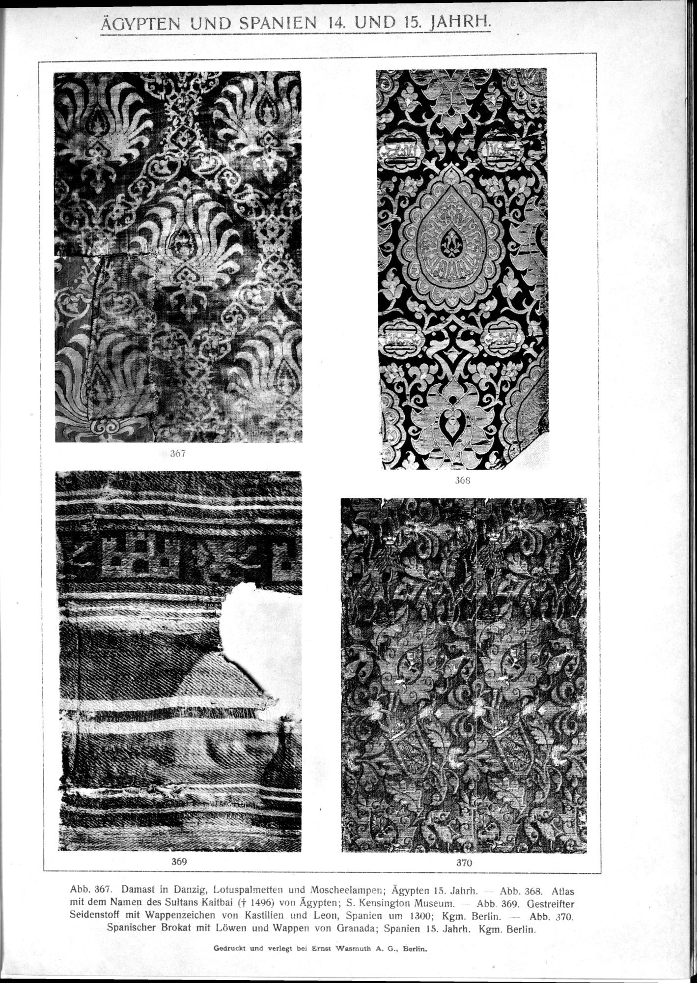 Kunstgeschichte der Seidenweberei : vol.2 / Page 139 (Grayscale High Resolution Image)