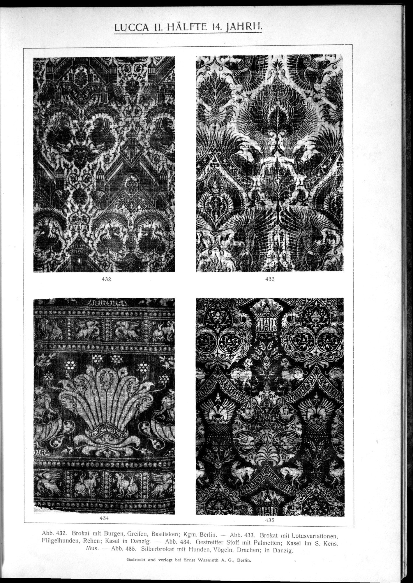 Kunstgeschichte der Seidenweberei : vol.2 / Page 185 (Grayscale High Resolution Image)