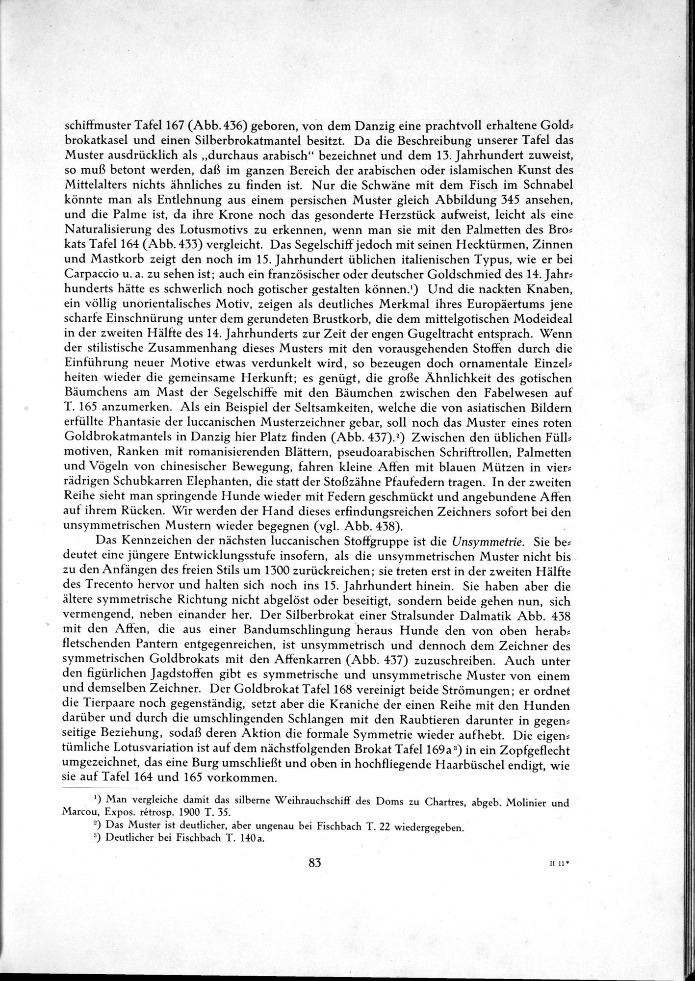 Kunstgeschichte der Seidenweberei : vol.2 / 189 ページ（白黒高解像度画像）