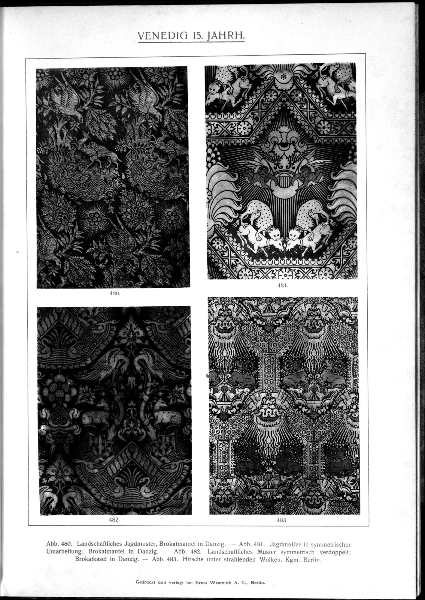 Kunstgeschichte der Seidenweberei : vol.2 / Page 215 (Grayscale High Resolution Image)