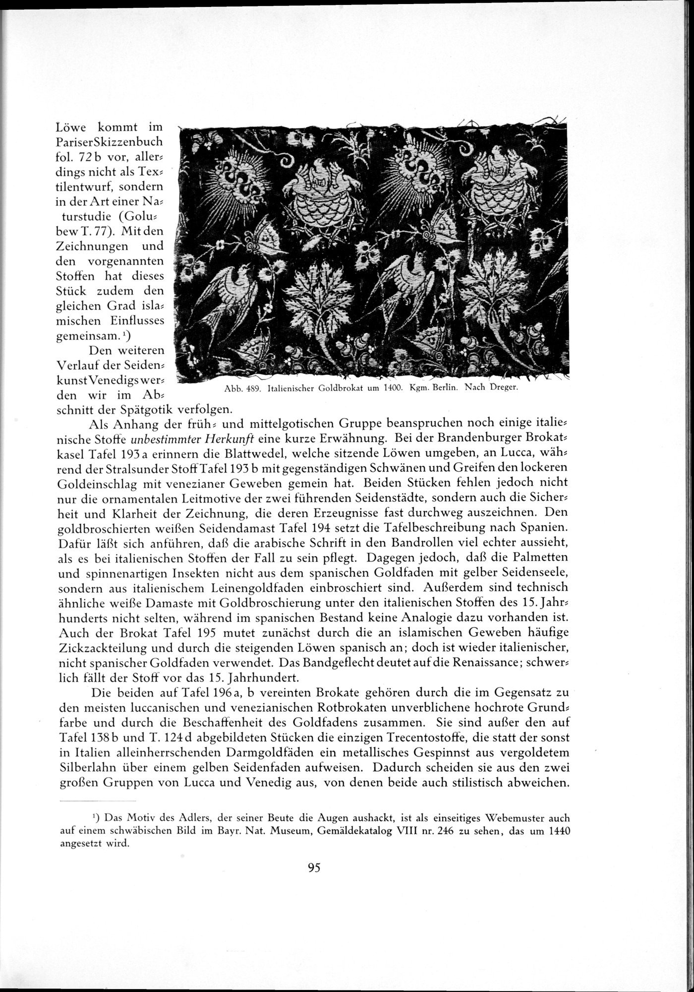 Kunstgeschichte der Seidenweberei : vol.2 / Page 223 (Grayscale High Resolution Image)